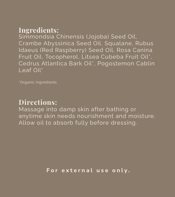 Luminous Woods Body Oil